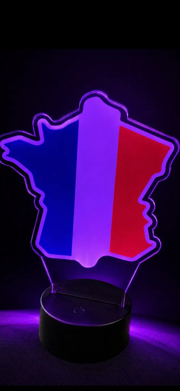 L'éclat des couleurs tricolores.